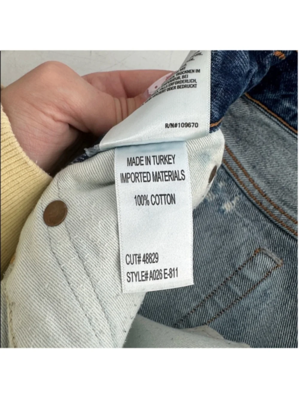 Agolde classic denim